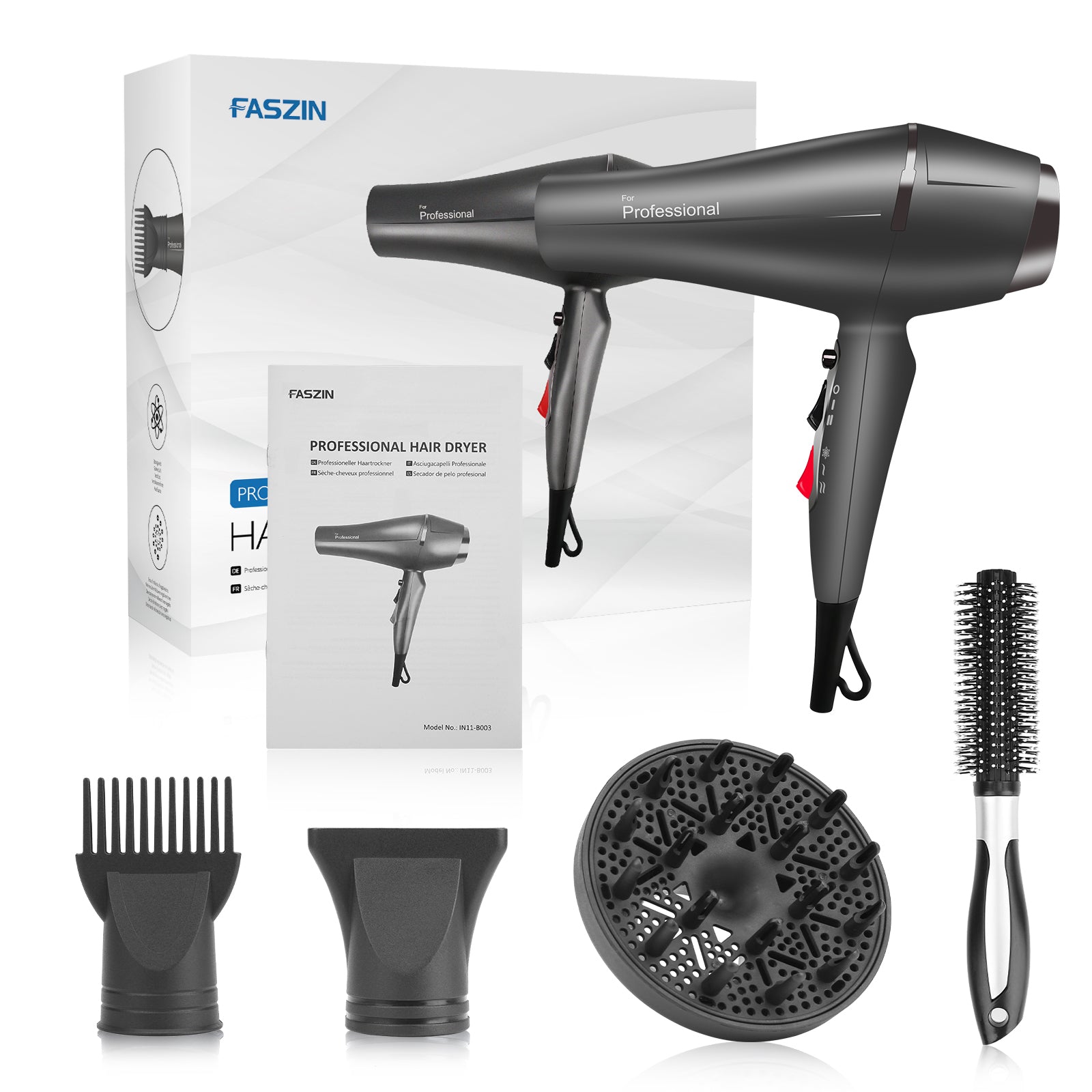 FASIZ Hair Dryer Professional Ionic Salon selling